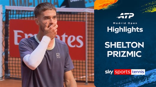 Ben Shelton vs Dino Prizmic | Madrid Open Highlights