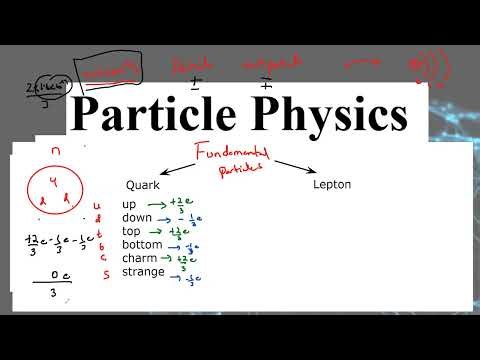 Fundamental Particle Physics A Levels Physics Lecture 74c