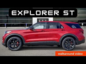 2022 Ford Explorer ST walkaround video 21