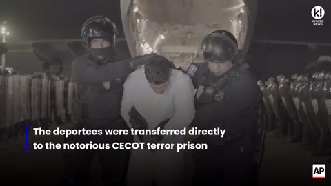 US deports 10 more suspected gang members to El Salvador