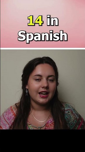How To Say 14 In Spanish #learnspanish