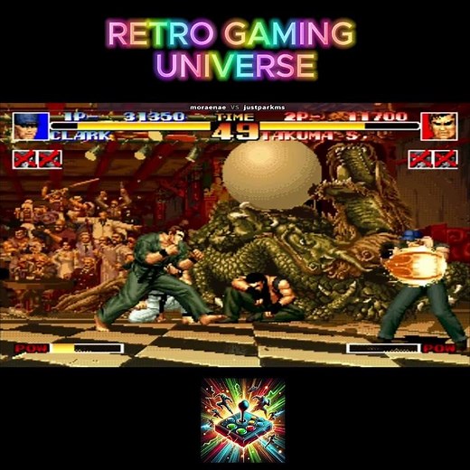 🔥 KOF'94: Clark ⚡ He Is Not An Easy Target! 💥 Tough Soldier Spirit! 😱🔥