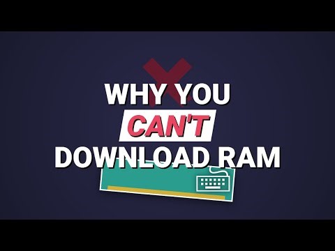 Why You Can't Download More RAM (Explained for Beginners)