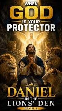 Daniel in the Lions' Den: The Night God Shut the Lions' Mouths 🦁🙏 | Bible Story