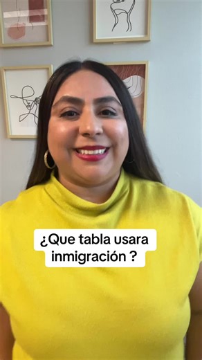 Inmigración usara la Tabla B, para determinar quién puede aplicar a su residencia. #abogadadelgado #arreglarpapeles #residentepermanente @Maria Teresa Delgado