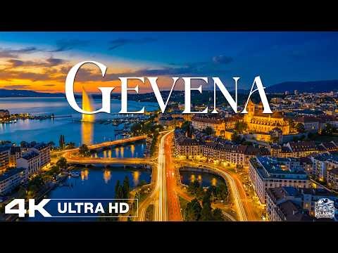 GENEVA 4K 🇨🇭 Alpine Elegance, Lake Geneva & Timeless European Charm