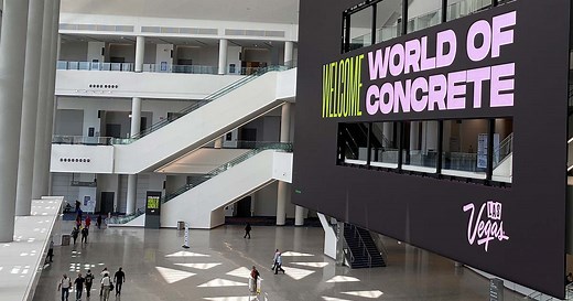 World of Concrete Expo 2025 in Las Vegas