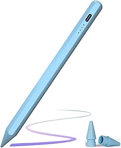 AMZ Fire Tablet Stylus Pen for AMZ Fire HD 10 Pen Fire Max 11 Pen Fire HD 8 Pen Tablets Touch Screen S Pen (Blue)