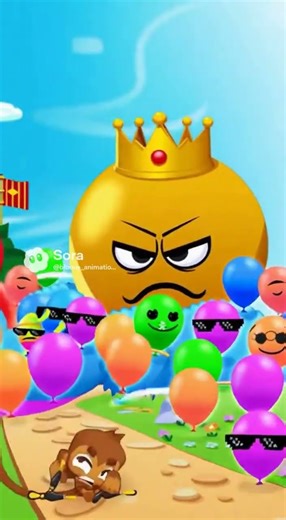 Bloons battle #btd6#bloonstd6 s#animation#viral#funny#towerdefence#btd6animation