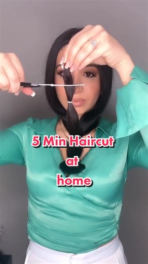 5 Min Haircut at Home: Easy Hair Cutting Tutorial