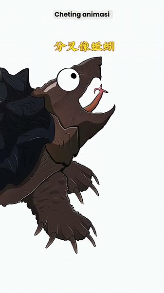 🐢 Turtle Tongue Tricks Fish?! 😱🤣