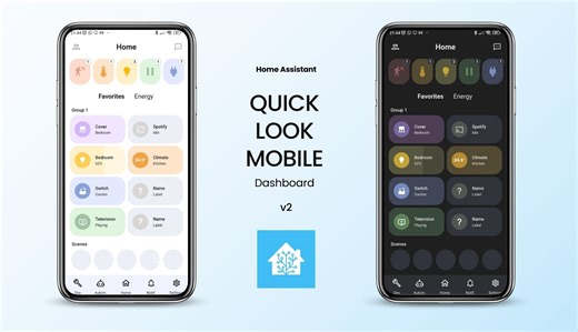 [HA界面]一款homeassistant移动端UI界面主题介绍