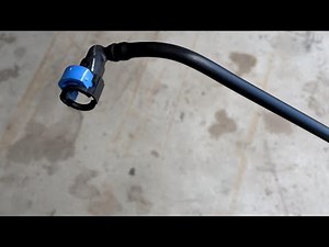 Replacing the gas supply line. 2012 GMC Sierra