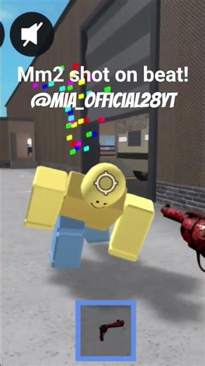oh oh oh oh oh~ POKER FACE #roblox #mm2 #sheriff #shortvideo