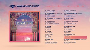 Celebrate Eid Al-Fitr with our new album "The Eid Album.. Volume 3", featuring a collection of top songs by all your favourite Awakening artists! 😍 Maher Zain Mesut Kurtis Raef Humood Alkhudher | حمود الخضر علي مغربي Ali Magrebi #EidAlFitr #EidMubarak #AwakeningMusic #IslamicMusic | Awakening Music