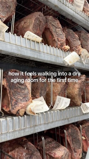 Dry aged perfection 🥩 #dryage #beef #meat