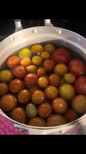 Tomatoes and roasted Thai chili pepper sauce