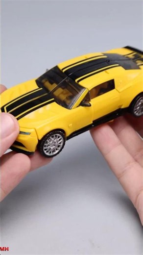 Hasbro Transformers Age of Extinction Studio Series SS Bumblebee transformation Part 2