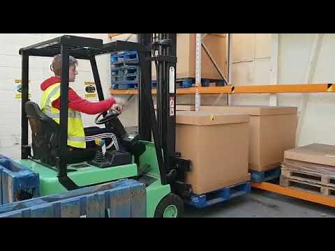 Forklift Training Video: STACKING WITH A FORKLIFT TRUCK
