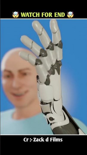 How A Bionic Hand Works 😱 ~ mini wood toy woodworking/art skills/hand crafts/ #shorts