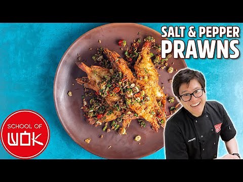 Simple Salt & Sichuan Pepper Prawns Recipe