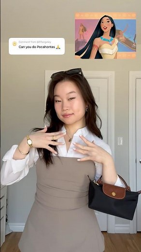 PART 7 | Pocahontas inspired outfit 🍂💼​⁠​⁠​⁠​⁠ ‪@Disney‬ #disneyoutfit #outfitideas #pocahontas