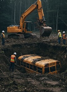 15 kids disappeared on a school trip in 1986 — 39 years later, their bus is found buried deep in the woods In the spring of 1986, a group of 15 children and their teacher set off for what was supposed to be a simple school field trip. They never came back. The bus was never seen again. No bodies. No tire marks. Just silence. Authorities blamed a wrong turn, an accident, maybe even a sinkhole. But nothing was ever proven. For nearly four decades, Morning Lake became a place locals avoided — the t