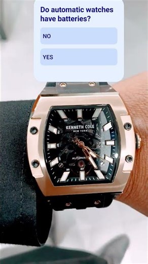 kenneth cole Automatic watch #watch #shorts