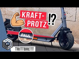 Trittbrett PAUL - Stärkster Touren E-Scooter im großen Test (REVIEW)