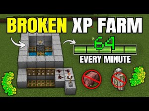 Best XP Farm EVER in Minecraft Bedrock 1.21 (MCPE - Xbox - PS)