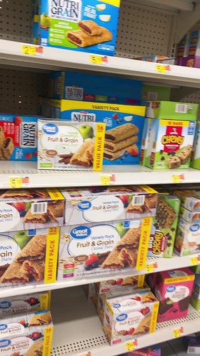 Best Sunbelt Bakery Bars and Kellogg's Cereal Blueberry | Affordable Snack Options