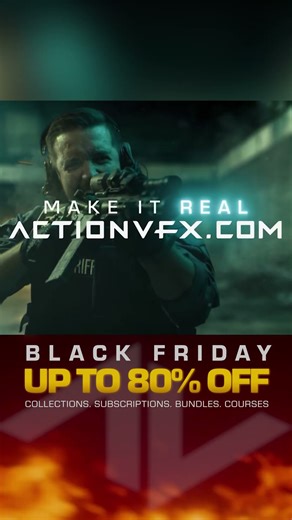 Muzzle Flash #vfx Assets Now 80% Off! Black Friday Sale