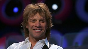 When Bon Jovi, Cindy Crawford snuggled up next to a Christmas tree
