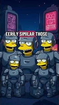 AI predicted by The Simpsons #ai #simpsons #robot