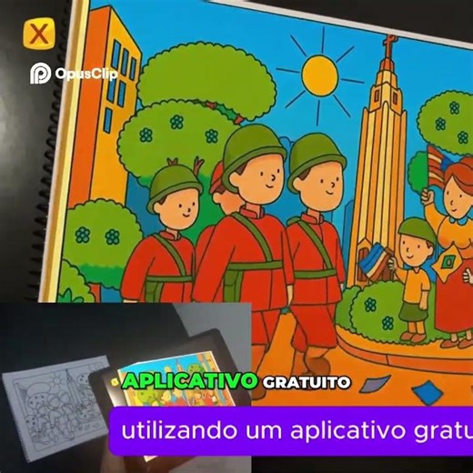 Livro de Colorir Interativo_ História Ganha Vida!