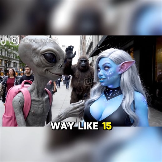 Alien Interviews on Instagram: "Wanna make alien vids like this? It's now super easy! Check our bio! #aliens #alien #veo3"