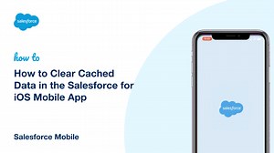 How to Clear Cached Data in the Salesforce for iOS Mobile App