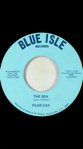 Carolina Soul on Instagram: "Live on eBay: Psych 45 - Fear Cay - The Sea - Blue Isle - obscure! Link in bio 1,000+ Massive Rock/R&B 45s are currently on eBay... #leftfield #soul45 #nowspinning #45rpm #bsides #rarevinyl #obscurerecords"