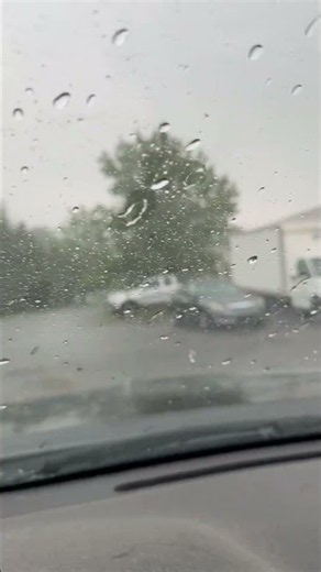 It started to pour