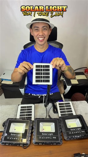 Solar light buy 1 take 2 na. Waterproof, malakas umilaw. May freebies ng hooks, remote at 2 batteries. Laking tulong nito kung brownout walang kuryente sa bahay mo. It won’t let you down! #solar #solarlight #buy1take2solarlights #solarlights #light