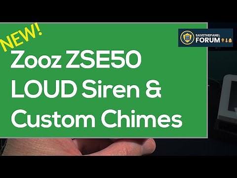 Zooz ZSE50 Siren & Chime Review | Setup, Features & Custom Sounds Guide
