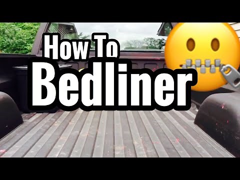 Spray in Bedliner Paint - Do It Yourself Tutorial