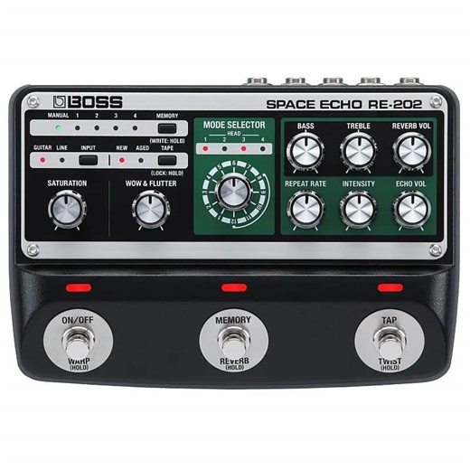 Boss RE-202 Space Echo Pedal | Reverb