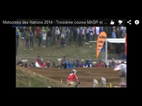Motocross des Nations 2014 - Troisième course MXGP et Open