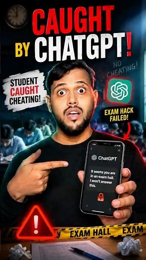 ChatGPT Said “NO” During the Exam😳