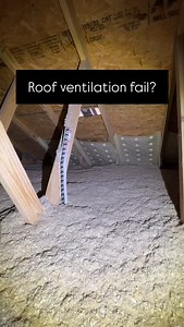 Roof ventilation fail? I’d love to hear opinion of some inspectors and roofers. With this type of system, we typically see heat and humidity issues. Btw this is a terracotta roof. #Roofer #homeinspection | Brantley May