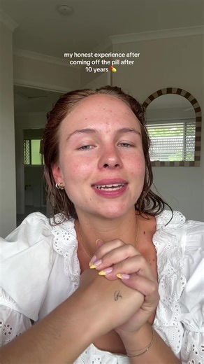 The only thing I wish I did was come off it sooner! A little tmi but wanted to share my experience in case anyone else was on the fence 💊🤍✨ #honestexperience #girltalk #comingoffbirthcontrol #tmi