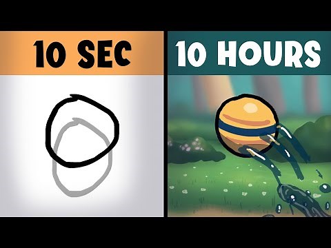 Animating a Ball in 10 Seconds vs 10 Hours