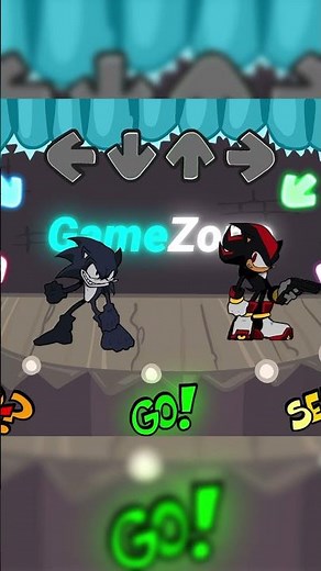 FNF Sonic Exe & Shadow Playground Test VS Gameplay #shorts