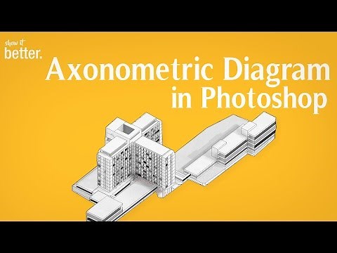 Easy Axonometric Diagram Tutorial with Sketchup and Photoshop